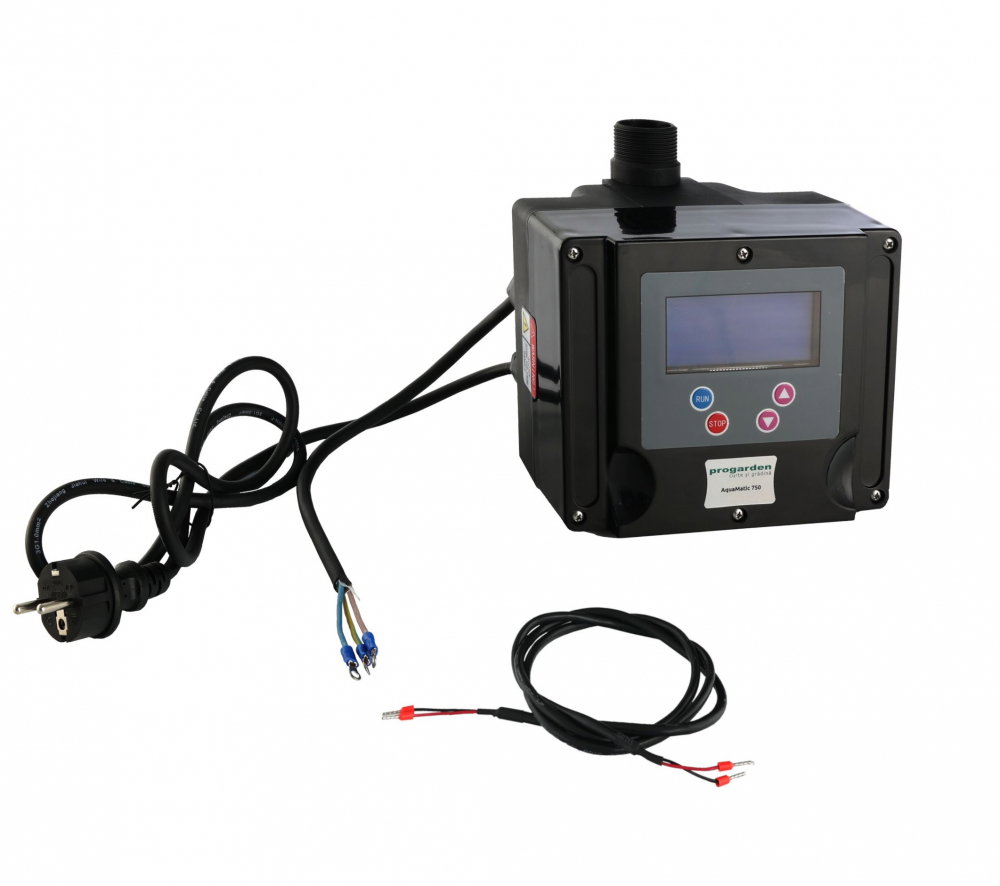 ProGARDEN AquaMatic 750 Controler VFD 20-50Hz, 0.75kW, 1x230V-in, 1x230V-out, compact, LED [2]