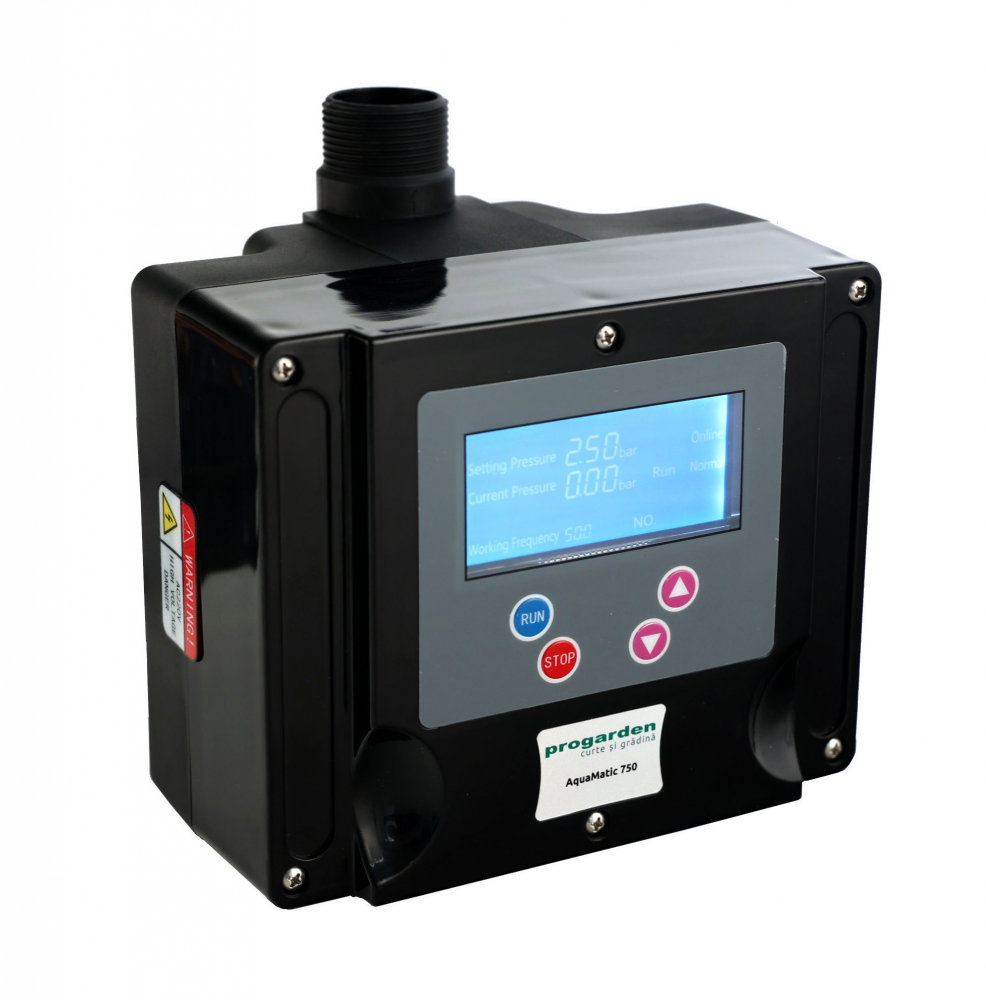 ProGARDEN AquaMatic 750 Controler VFD 20-50Hz, 0.75kW, 1x230V-in, 1x230V-out, compact, LED [1]