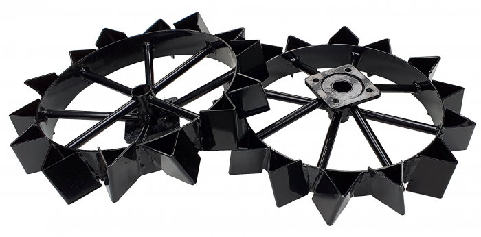 ProGARDEN BT-2R set 2 roti metalice 450x30x75mm, accesoriu BT330/U9/U14 [2]