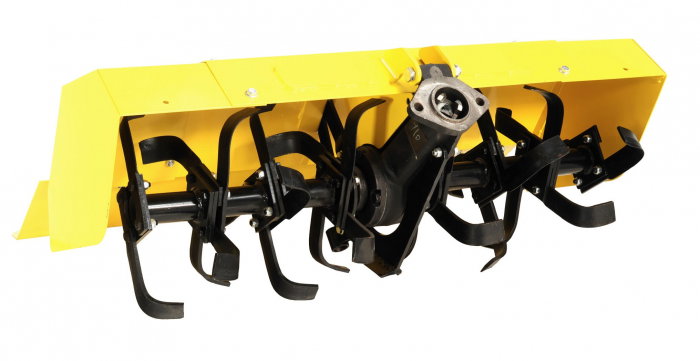 ProGARDEN Campo U12E motocultor multifunctional 12CP, diesel, pornire electrica, 3+2 viteze, reductor cu freza tractata 90 cm si plug rotativ BT-R30 + CADOU ulei motor si transmisie [3]
