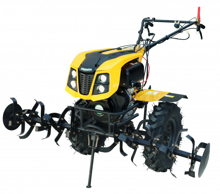 ProGARDEN Campo 1273 Alpine 4560001273, motocultor 12CP, 2+1, roti 6.00-12, diesel, EU V, pornire electrica, 2 prize putere [2]