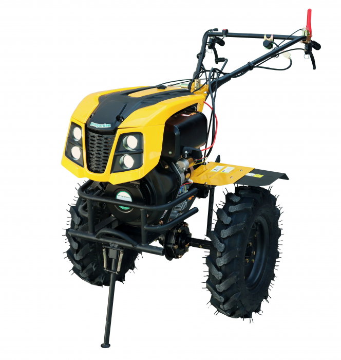 ProGARDEN Campo 1273 Alpine 4560001273, motocultor 12CP, 2+1, roti 6.00-12, diesel, EU V, pornire electrica, 2 prize putere [3]