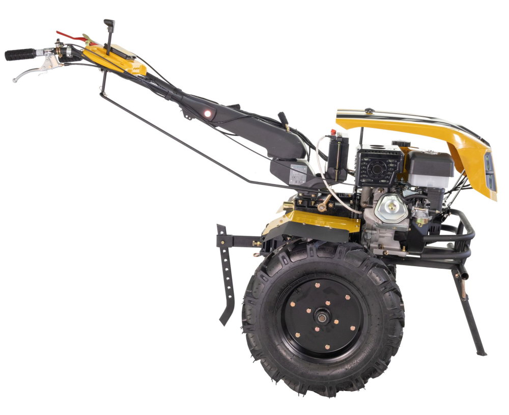 ProGARDEN Campo 1873V2 Alpine motocultor 18CP, 2+1 trepte, 3+1+1 freze, roti 6.00-12, benzina, EU V, pornire electrica, 2 prize putere [4]