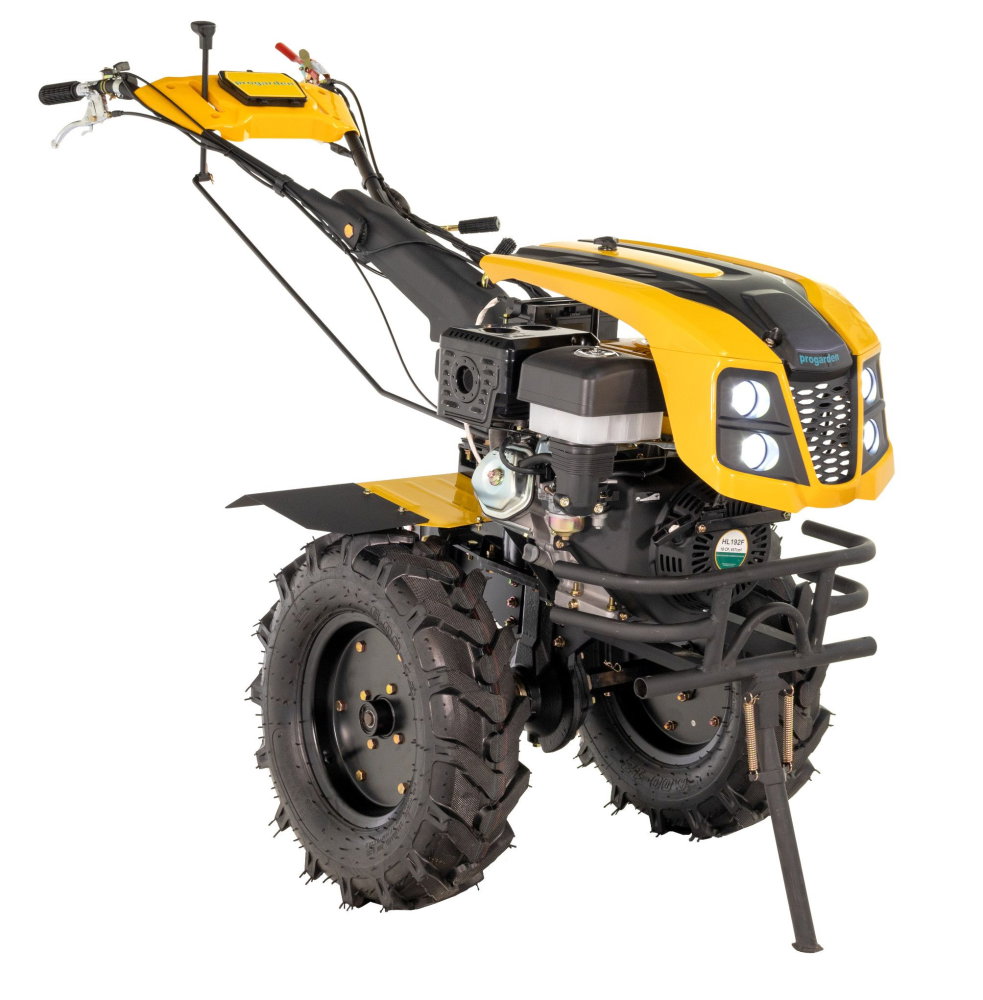 ProGARDEN Campo 1873V2 Alpine motocultor 18CP, 2+1 trepte, 3+1+1 freze, roti 6.00-12, benzina, EU V, pornire electrica, 2 prize putere [2]