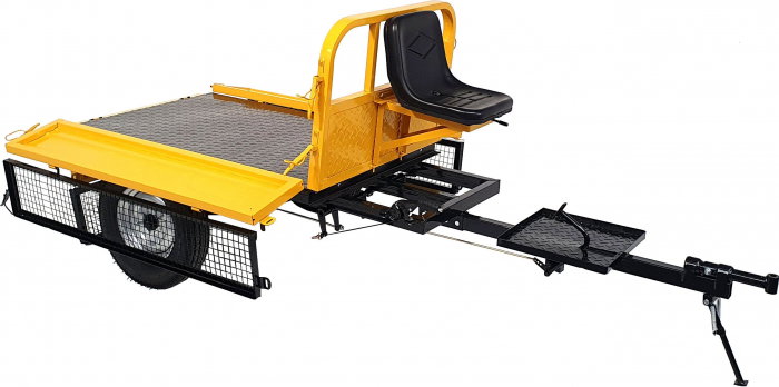 ProGARDEN Campo RM600C 468100RM600C remorca 600kg interior bena 1200x1700x280mm [4]