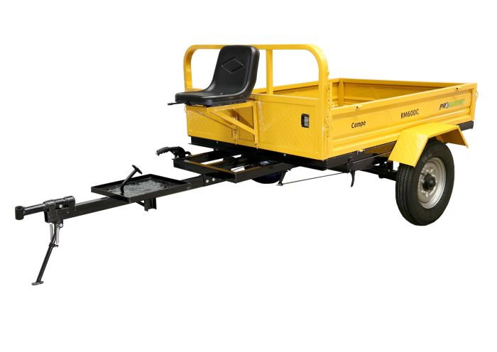 Motocultor ProGARDEN Campo 1803, 18CP, 2+1, roti 6.00-12, benzina, euro5 + remorca ProGARDEN Campo RM600C 600kg, cadou ulei motor si transmisie [3]