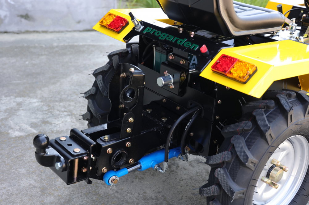 ProGARDEN Campo T18 Minitractor V25.1 4x4, 18CP, benzina, hidraulica fata-spate, roti 6.00-12 - resigilat [6]