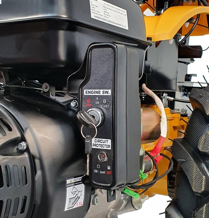 ProGARDEN Campo U14E motocultor multifunctional 14CP cu pornire electrica, diferential, benzina, euro5, 3+2 viteze, reductor, 51300BT330G190E [BT330/G190] [8]