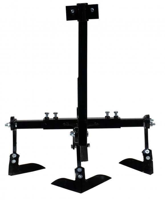 ProGARDEN PRO-PRS20-45 prasitoare cu roata limitatoare adancime pentru motocultor, 20cm distanta intre randuri, tija 45cm [1]