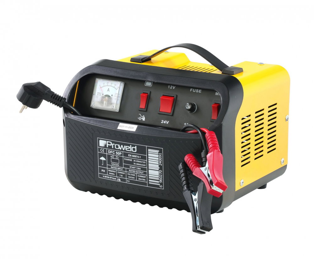 Redresor acumulatori ProWELD DFC-50P 12V/24V, functie Start [1]