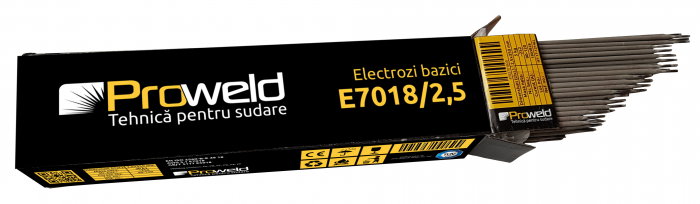 ProWELD E7018 electrozi bazici 2.5mm, 5kg [1]