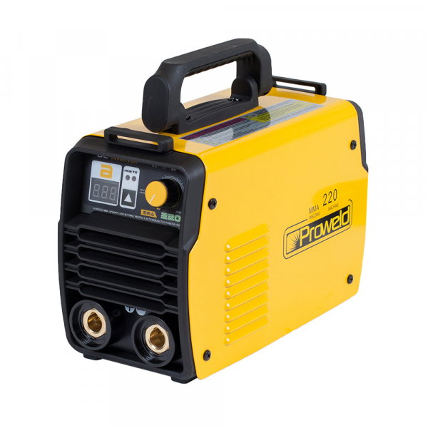 Pachet ProWeld MMA-220DLS - Invertor sudura, profesional, IGBT, Garantie 3 ani + Masca de sudura cu cristale lichide ProWeld LYG-3200A [1]