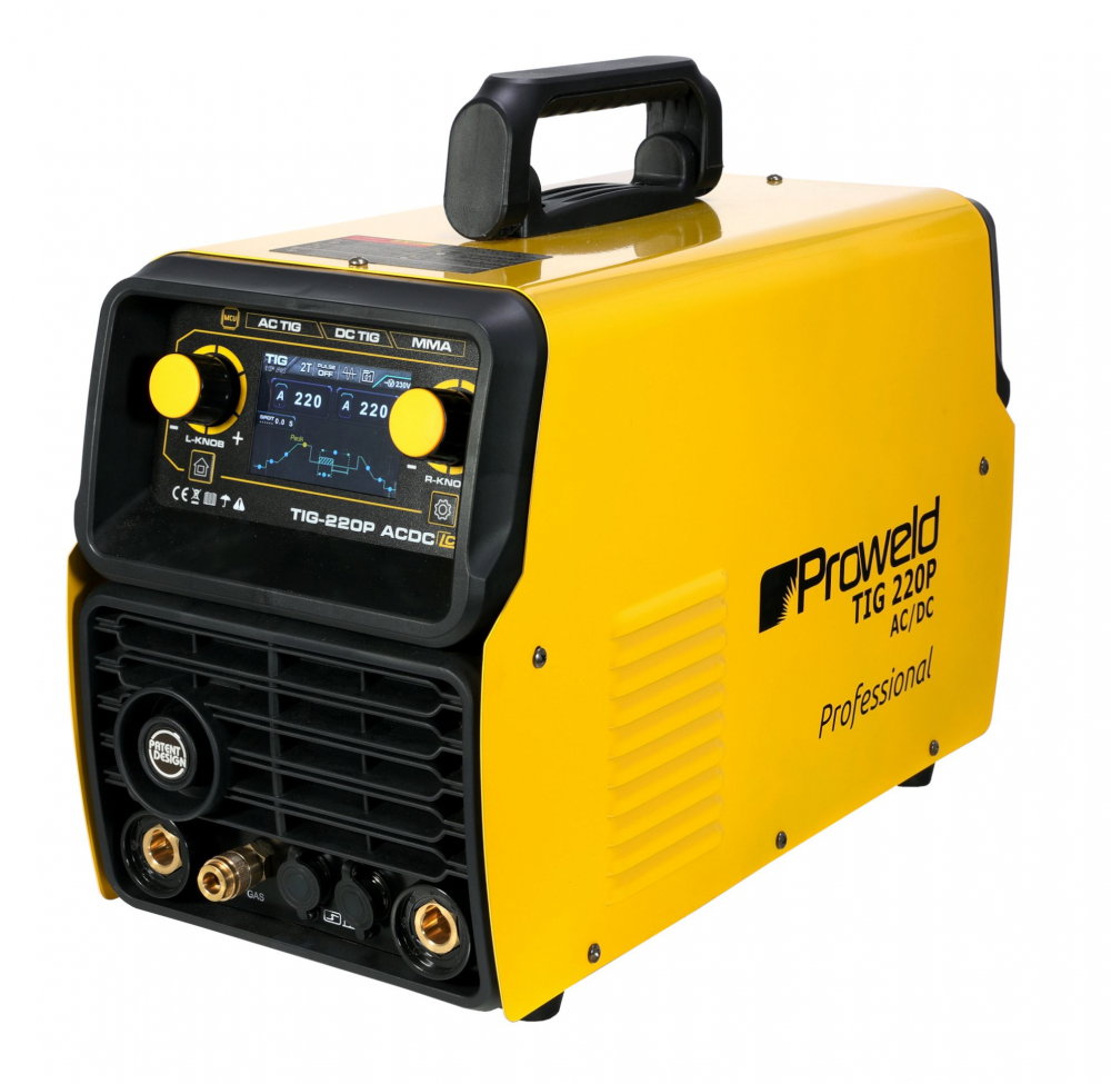 ProWELD TIG 220P AC/DC Invertor sudura profesional, Puls, TIG, Aluminiu, MMA [2]