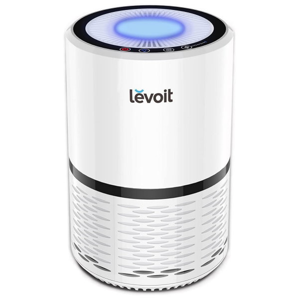Purificator de aer Levoit LV-H132XR filtru true HEPA, filtru rezerva, filtrare 99.97%, 100% fara ozon, 15m2, touch screen, display lcd, alb [1]