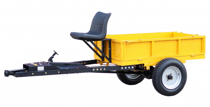 Remorca cu tractiune ProGARDEN Alpine RM550T 468100RM550T  500kg motocultor, 1 osie, prindere bolt [1]