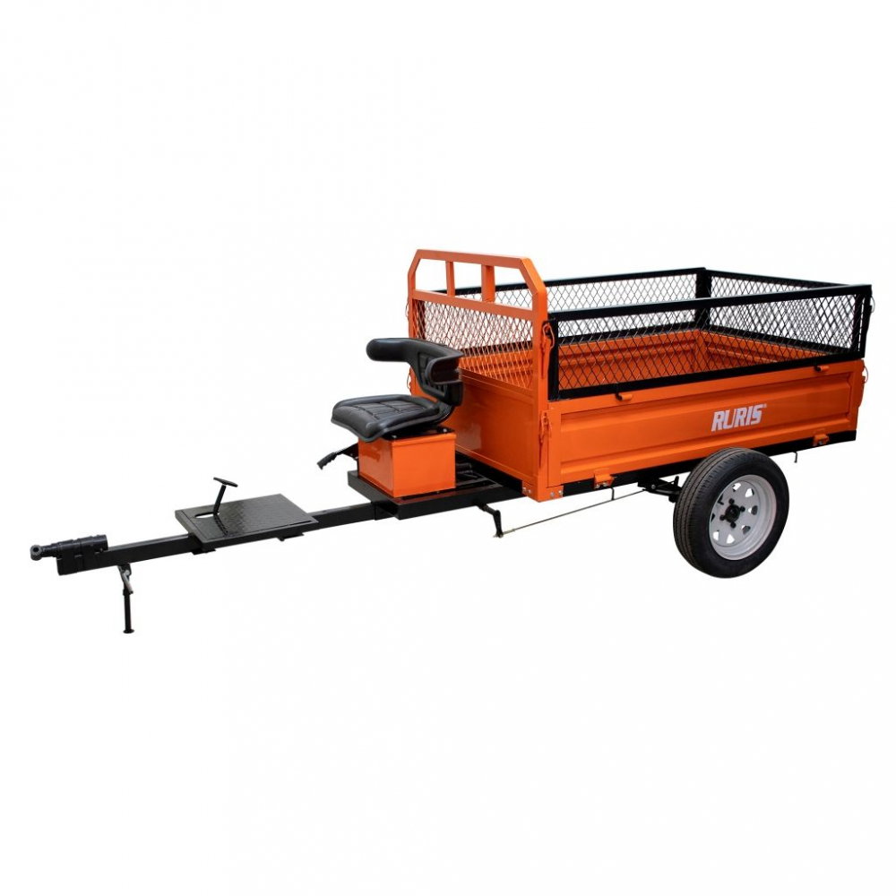 Remorca Ruris 750S 750kg basculabila, sistem franare, dimensiune bena 1600x1000x550 mm [11]