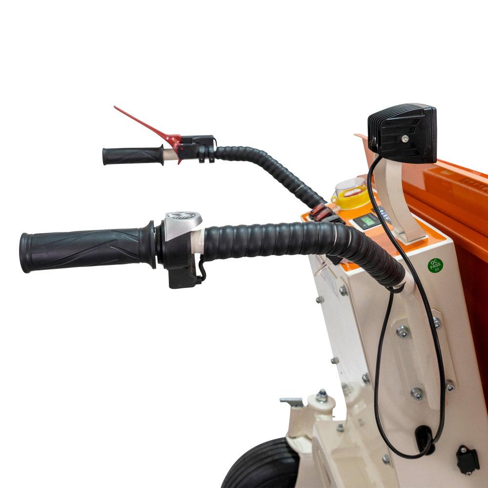 Roaba Autopropulsata RURIS RTS 5000 ELECTRIC 500kg, senile, basculare hidraulica [11]
