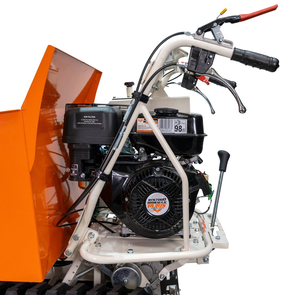 Roaba Autopropulsata RURIS RTS 7000 Hidraulic 9 CP, 500kg, senile, basculare hidraulica [8]
