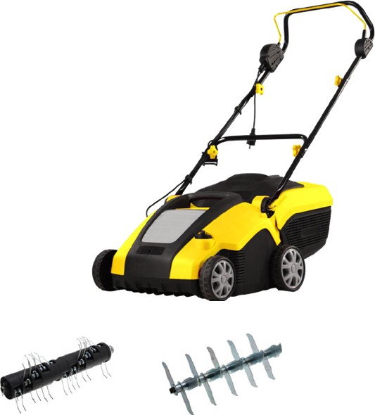 Texas MPC 1500 Scarificator-aerator 2 in 1 electric, 1500W, 230V, latime lucru 33cm, adancime lucru 1.2cm, 50L [1]