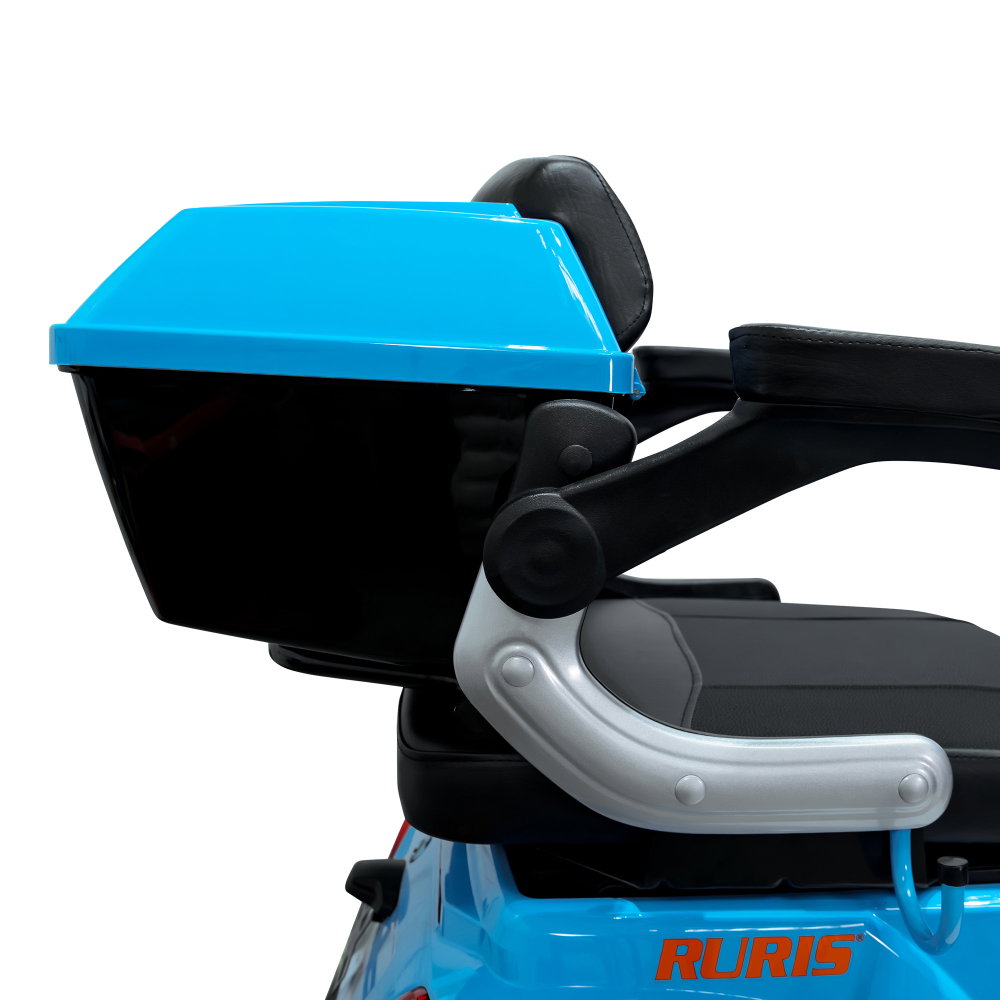 Scuter electric albastru cu 4 roti RURIS PILOT SX100AL, 1300W [13]