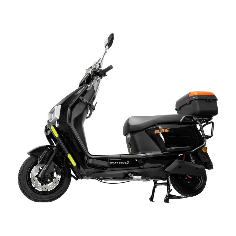Scuter electric RURIS PILOT SX710N Negru, 2100W, autonomie 59 km, topcase inclus [11]