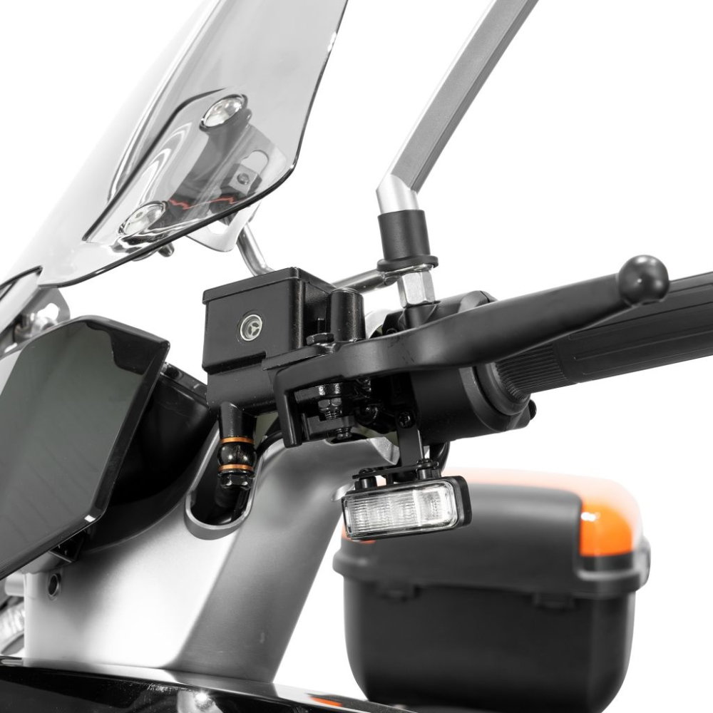 Scuter electric RURIS PILOT SX710N Negru, 2100W, autonomie 59 km, topcase inclus [3]