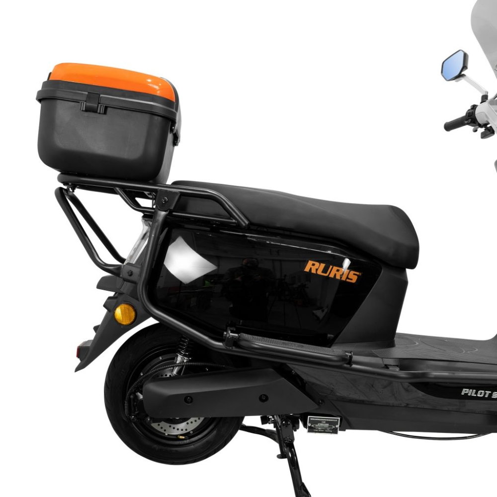 Scuter electric RURIS PILOT SX710N Negru, 2100W, autonomie 59 km, topcase inclus [15]