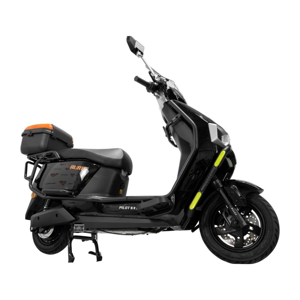 Scuter electric RURIS PILOT SX710N Negru, 2100W, autonomie 59 km, topcase inclus [13]