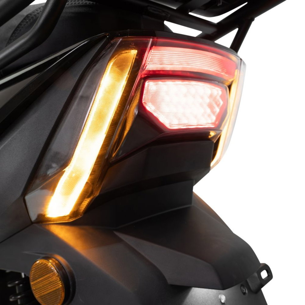 Scuter electric RURIS PILOT SX720N Negru, 2500W, baterie 72V 32Ah, autonomie până la 92 km, topcase inclus [8]