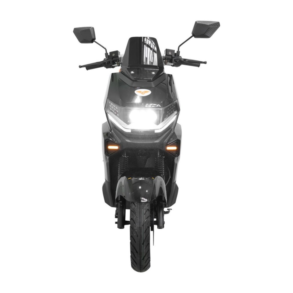 Scuter electric RURIS PILOT SX720N Negru, 2500W, baterie 72V 32Ah, autonomie până la 92 km, topcase inclus [9]
