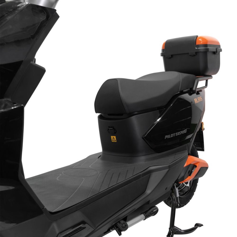 Scuter electric RURIS PILOT SX720N Negru, 2500W, baterie 72V 32Ah, autonomie până la 92 km, topcase inclus [11]