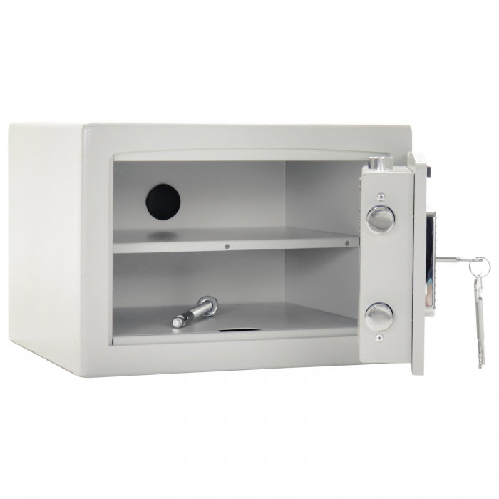 Seif Antiefracție Rottner Fifty T06374 EN1 Încuietoare cu Cheie Gri Deschis [2]