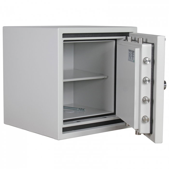 Seif Antifoc și Antiefracție Fire Master 50 T06430 EN2 Închidere Electronică Gri Deschis [2]