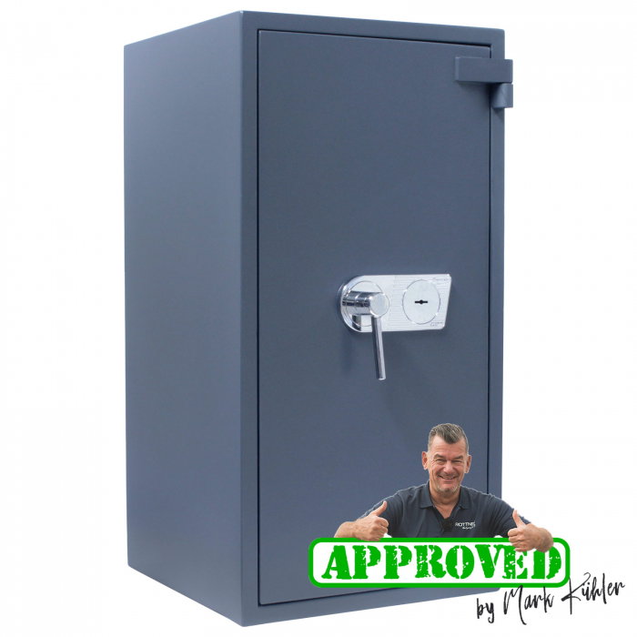 Seif Antifoc și Antiefracţie Rottner Imperial Fire 100 T05821 EN 3 Închidere Cheie Gri Închis [1]