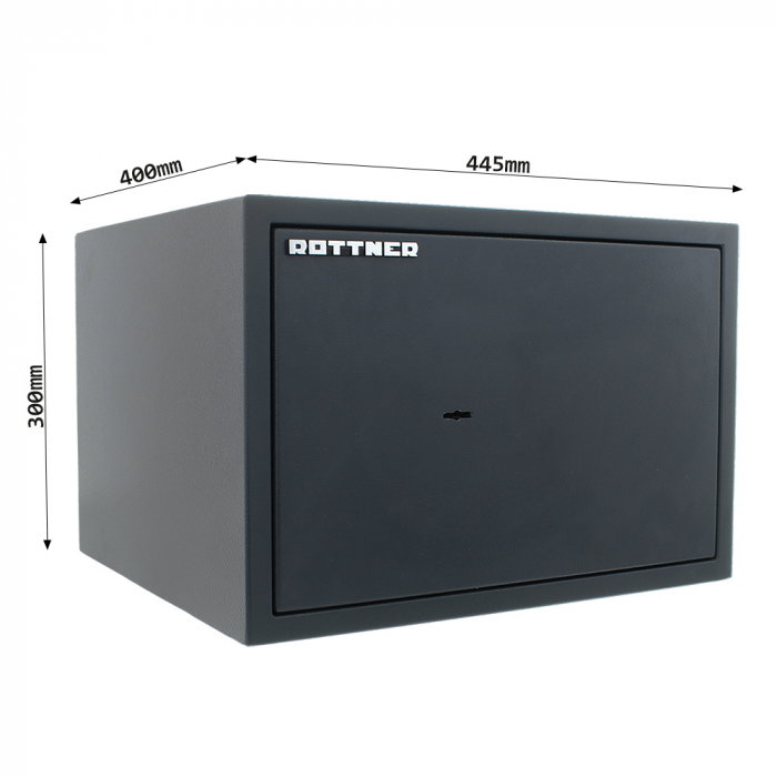 Seif Certificat S2 Rottner Power Safe 300 Închidere Cheie Antracit [4]