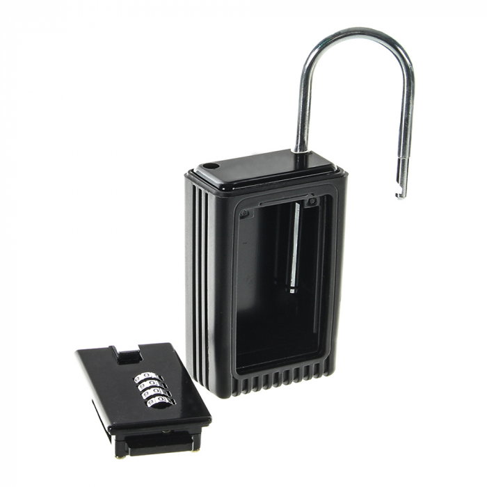 Seif Mic pentru Chei Rottner Key Box-1 Cifru Mecanic Negru [2]