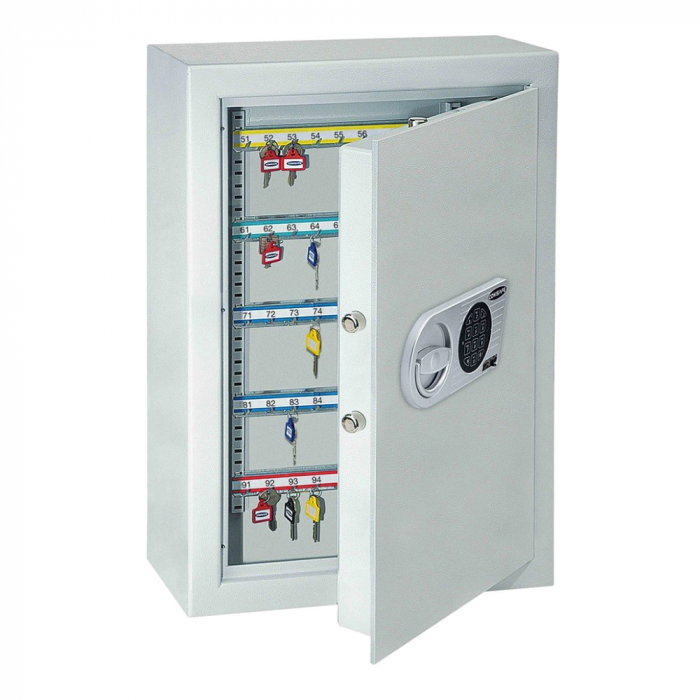 Seif pentru Chei Antiefracţie Rottner ST 400 Premium Închidere Electronică Gri [1]
