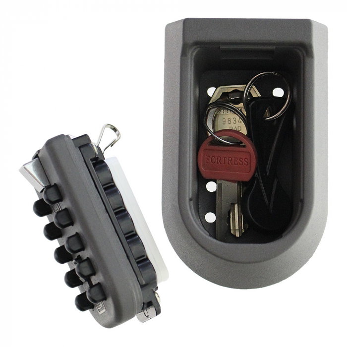 Seif pentru Chei Rottner Key Keeper cu Cifru Mecanic Negru [2]