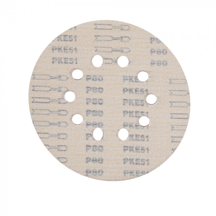 Set 10 hartie abraziva Detoolz DZ-C271 P80 10 gauri 215mm [3]