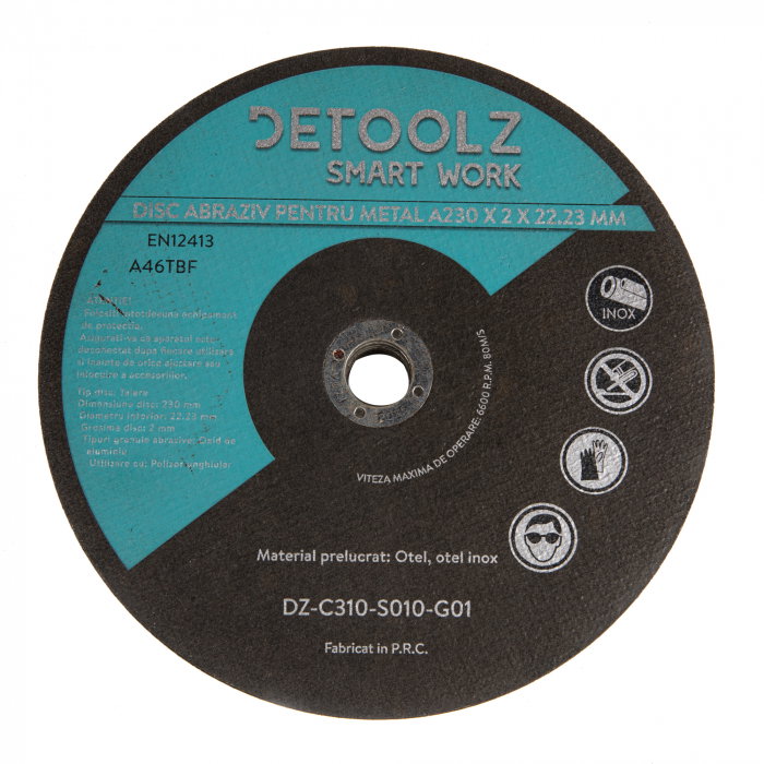 Set disc abraziv pentru metal 230 mm (10/set) [2]