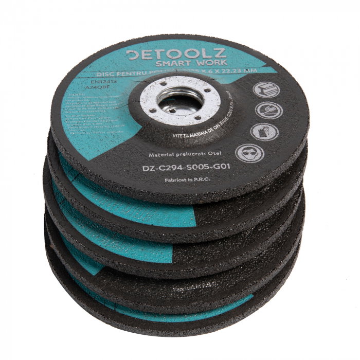 Set disc pentru polizat A125*6*22.2 mm (5 buc/set) [4]