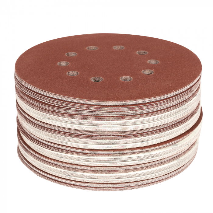 Set hartie abraziva 215mm P180 10 gauri, slefuitor [1]
