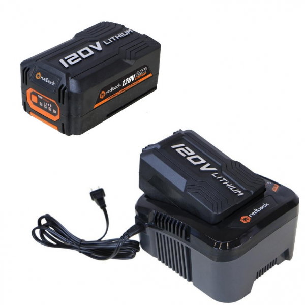 Set Redback powerpack 2 acumulatori Li-Ion EA20 120V/2Ah + incarcator EC130 120V/1A [1]
