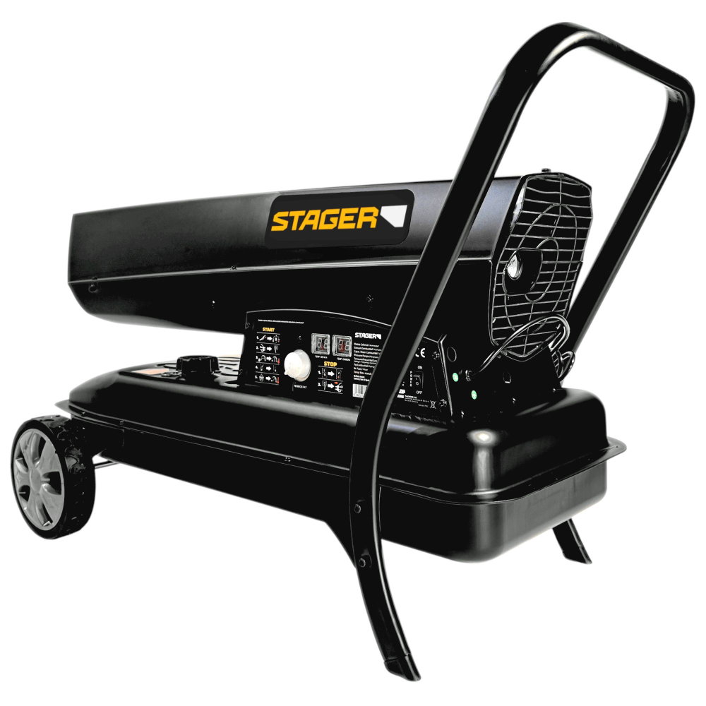 Stager PLUS-K180 Tun de aer cald, ardere directa, 51kW, motorina, 230V, 1060mc [2]