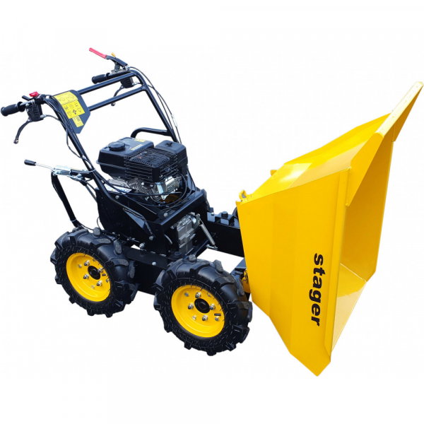Roaba cu motor termic Stager RMT300 5160009615 6.5CP, 300kg, 4 roti, basculabila, tractiune integrala, diferential [3]