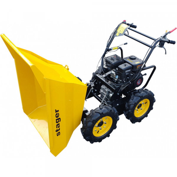Roaba cu motor termic Stager RMT300 5160009615 6.5CP, 300kg, 4 roti, basculabila, tractiune integrala, diferential [5]