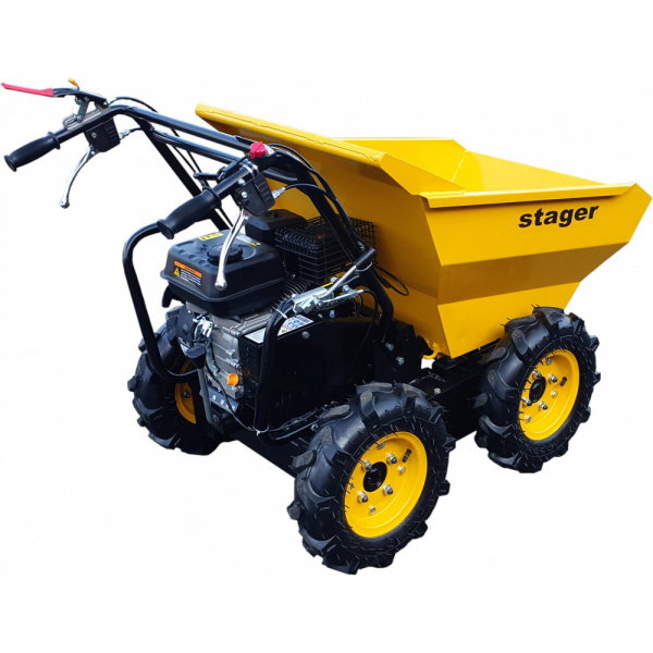 Roaba cu motor termic Stager RMT300 5160009615 6.5CP, 300kg, 4 roti, basculabila, tractiune integrala, diferential [1]