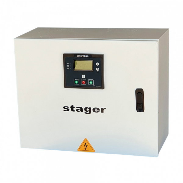 Generator Stager YDE15000T 12 kVA Diesel, monofazat, insonorizat, 48A, 3000rpm cu automatizare trifazata [9]