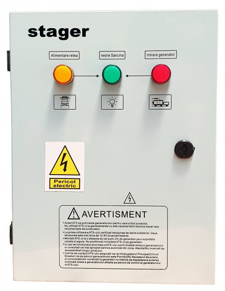 Stager YPA20063F12S automatizare monofazata 63Ah [1]