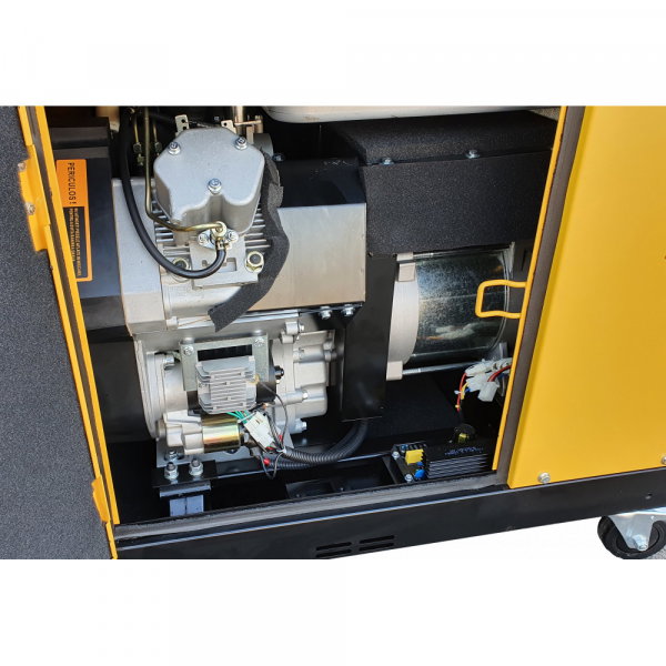 Generator Stager YDE15000T 12 kVA Diesel, monofazat, insonorizat, 48A, 3000rpm [5]